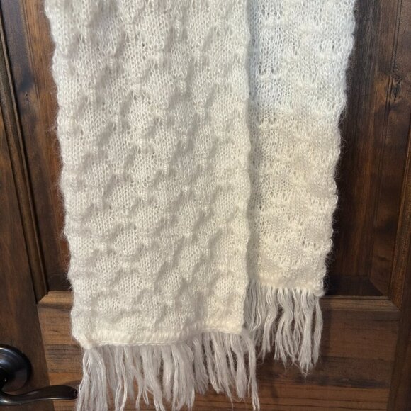 Knit Hat and Scarf with Fringe Set​ - Picture 5 of 5